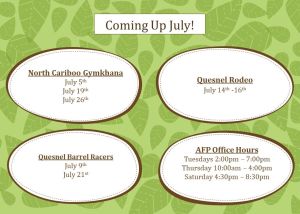 Coming Up July!