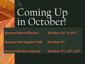 Coming Up October!
