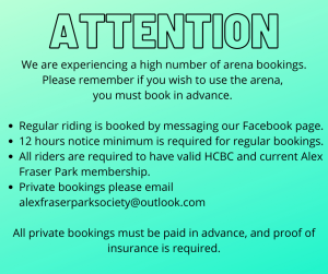 Arena Bookings